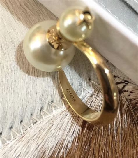 dior warrings|authentic christian Dior earrings.